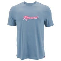Marucci Mens Leadoff Logo Tee Vice, Light Blue