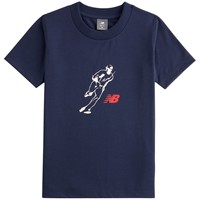 New Balance Youth Shohei Always on Logo T-Shirt, Navy
