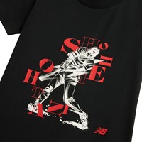 New Balance Youth Shohei Graphic T-Shirt, Black