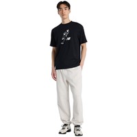 New Balance Mens Shohei Graphic T-Shirt, Black