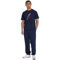 New Balance Mens Shohei Graphic T-Shirt, Navy