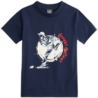New Balance Youth Shohei Graphic Tee, Navy
