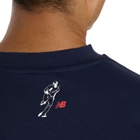 New Balance Mens Shohei Graphic Tee, Navy