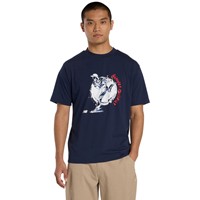 New Balance Mens Shohei Graphic Tee, Navy