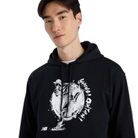 New Balance Mens Shohei Graphic Hoodie, Black