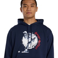 New Balance Mens Shohei Graphic Hoodie, Navy