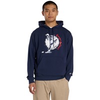 New Balance Mens Shohei Graphic Hoodie, Navy