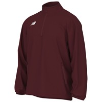 New Balance Mens Ascent Cage Jacket, Maroon