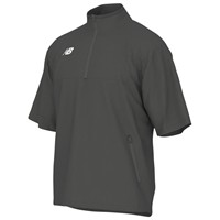 New Balance Mens Ascent Short Sleeve Cage Jacket, Grey