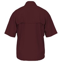 New Balance Mens Ascent Short Sleeve Cage Jacket, Maroon