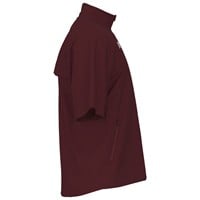 New Balance Mens Ascent Short Sleeve Cage Jacket, Maroon