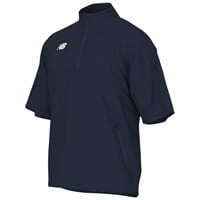 New Balance Mens Ascent Short Sleeve Cage Jacket, Navy