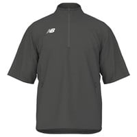 New Balance Mens Ascent Short Sleeve Cage Jacket, Grey