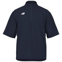 New Balance Mens Ascent Short Sleeve Cage Jacket, Navy