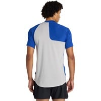New Balance Mens Asym Top Right T-Shirt, Royal