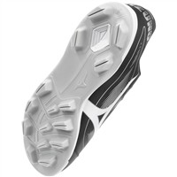 Mizuno Mens Cusion Revo Diamond Low TPU Molded Cleats, Black/White