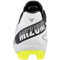 Mizuno Mens Cusion Revo Diamond Low TPU Molded Cleats, White/Yellow