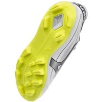 Mizuno Mens Cusion Revo Diamond Low TPU Molded Cleats, White/Yellow