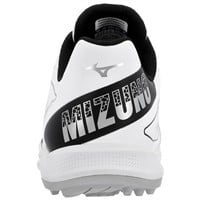 Mizuno Mens Cusion Revo Diamond Baseball Turf Shoes, White/Black