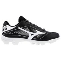 Mizuno Womens Cushion Revo Finch TPU Molded Cleats, Black/White