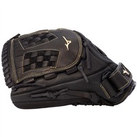 Mizuno MVP Prime 12.5in Fastpitch Softball Glove (GMVP1250PF3), Black