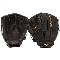 Mizuno MVP Prime 12.5in Fastpitch Softball Glove (GMVP1250PF3), Black