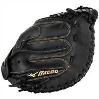 Mizuno MVP Prime 34in Fastpitch Catchers Mitt (GXS50PF3), Black