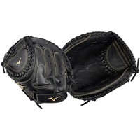 Mizuno MVP Prime 34in Fastpitch Catchers Mitt (GXS50PF3), Black