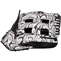 Mizuno MVP Prime M-Print 12.75in Baseball Glove (GMVP-70MP), Black/White