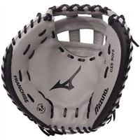 Mizuno Franchise 34in Fastpitch Catchers Glove (GXS90F5), Black/Grey