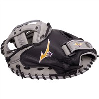 Mizuno Franchise 34in Fastpitch Catchers Glove (GXS90F5), Black/Grey