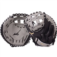 Mizuno Franchise 34in Fastpitch Catchers Glove (GXS90F5), Black/Grey