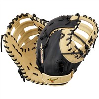 Mizuno Franchise 12.5in 1st Base Baseball Glove (GXF90B5), Brown/Black