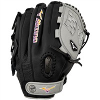 Mizuno Franchise 12in Fastpitch Glove (GFN1200F5), Black/Grey