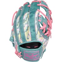 Rawlings Limited Edition Heart of the Hide ColorSync 10.0 11.5in Baseball Glove, Light Blue