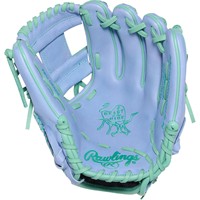 Rawlings Limited Edition Heart of the Hide ColorSync 10.0 11.5in Baseball Glove, Light Blue