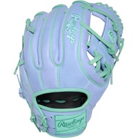 Rawlings Limited Edition Heart of the Hide ColorSync 10.0 11.5in Baseball Glove, Light Blue