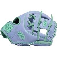 Rawlings Limited Edition Heart of the Hide ColorSync 10.0 11.5in Baseball Glove, Light Blue