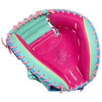 Rawlings Limited Edition Heart of the Hide ColorSync 10.0 34in Baseball Glove, Pink/Green