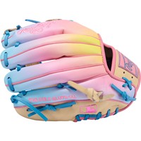 Rawlings Limited Edition Heart of the Hide Fun Burst 11.5in Baseball Glove, Camel