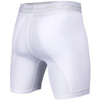 Champro Mens Take-Out Sliding Shorts w/Cup, White