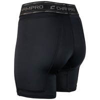 Champro Mens Take-Out Sliding Shorts, Black