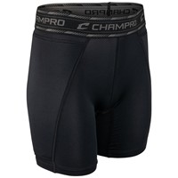 Champro Mens Take-Out Sliding Shorts, Black