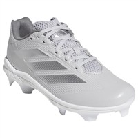 adidas Womens adizero Instinct 2.2 TPU Cleat, Grey/Silver