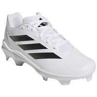 adidas Womens adizero Instinct 2.2 TPU Cleat, White/Black