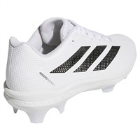 adidas Womens adizero Instinct 2.2 TPU Cleat, White/Black