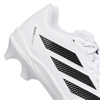 adidas Womens adizero Instinct 2.2 TPU Cleat, White/Black