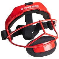 Champro Adult Sentry Fielders Mask, Scarlet