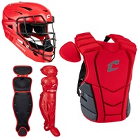 Champro Intermediate Optimus Select Plus Catchers Set, Scarlet