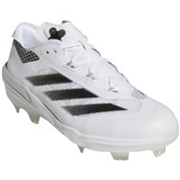 adidas Mens adizero Impact LE TPU Cleat, White/Black